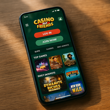 Casino and Friends - Mobile Platform - Responsive Gaming